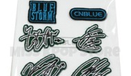 CNBLUE – Official Goods: Set de 6 Parches Bordados [BLUE STORM 2011 CNBLUE Concert]