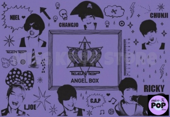 TEEN TOP – Official Goods: Angel Box (Photobook + DVD) (Limited Edition) - Portada