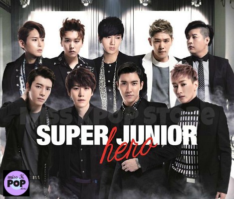 SUPER JUNIOR – Japanese Album Vol. 1 [Hero] (CD + DVD) | Miss Kpop Store