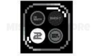 BEAST – Official Goods: [B2UTY 3rd Fan Meeting] I am B2UTY Set de 4 Pines (Pin Button)